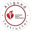 American Heart Association Aligned Instructor badge